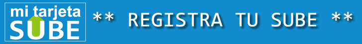 Registrar tarjeta SUBE