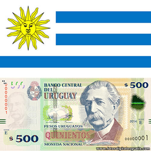 Uruguay lanza billete de 500 con mayores medidas de seguridad