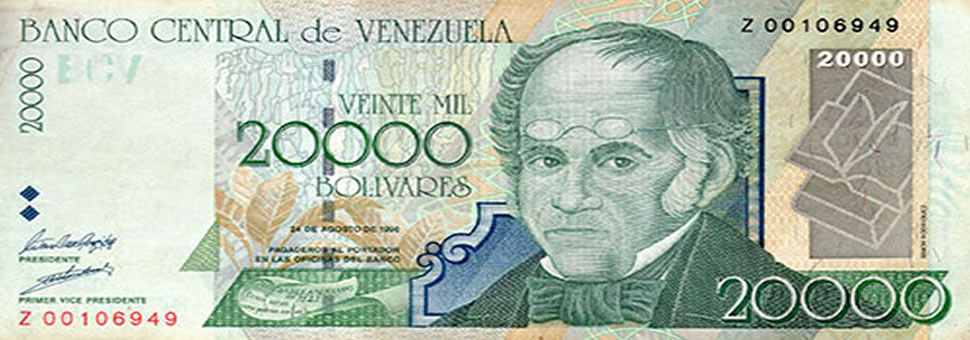 Nuevos billetes empezarán a circular en Venezuela el 16 de enero