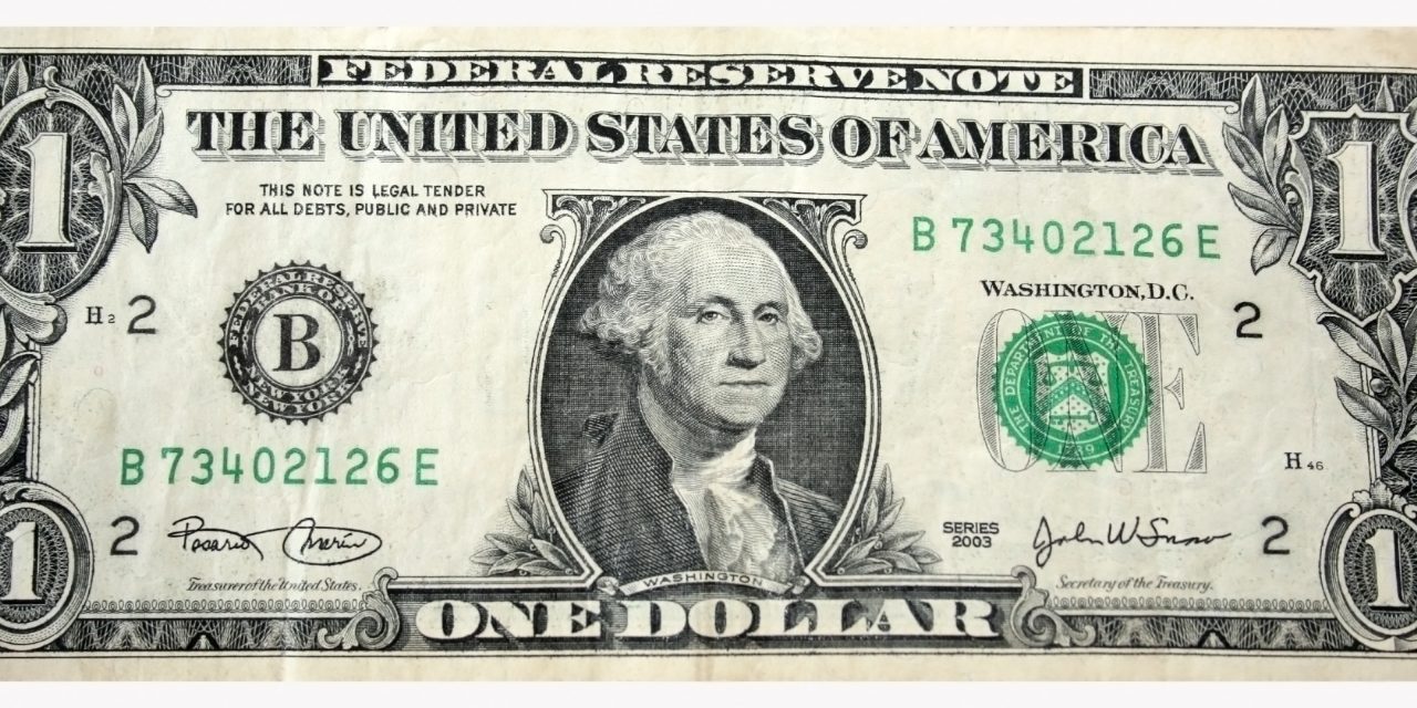 Cuánto pesa un millón de dólares en billetes de 1 dólar?