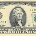 El raro billete de 2 dólares