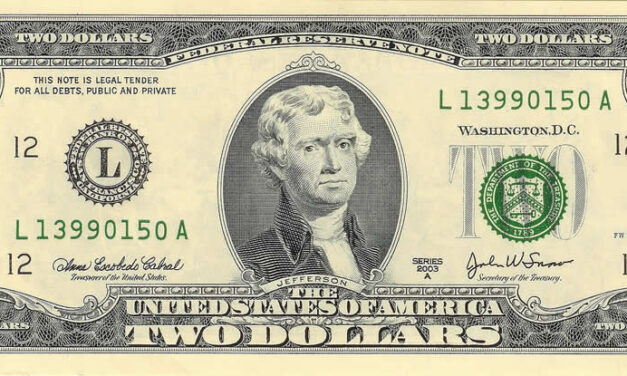 El Billete de dos dólares es legal o falso ?