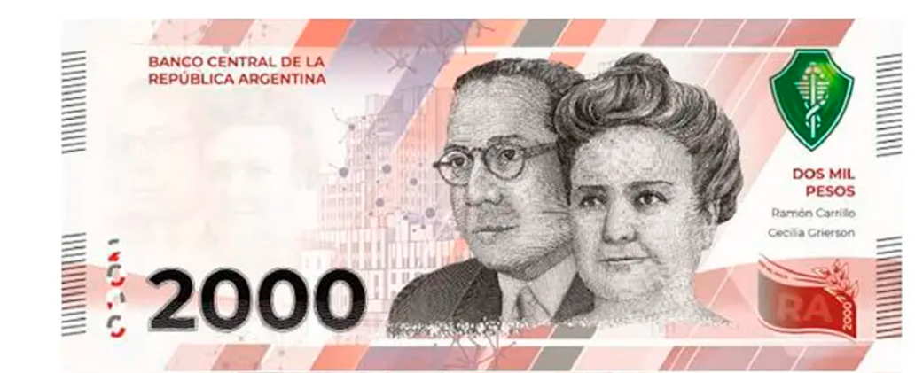 Billete de 2000 pesos : la Casa de la Moneda ya puso fecha